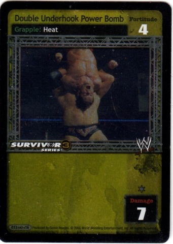 Double Underhook Power Bomb (SS3) Foil